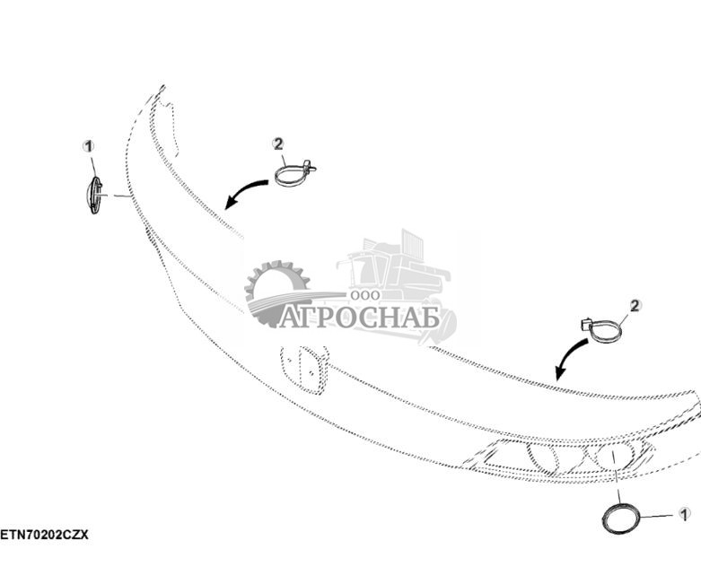 Наружные крышки фонарей нижней облицовочной панели - ST829530 403.jpg